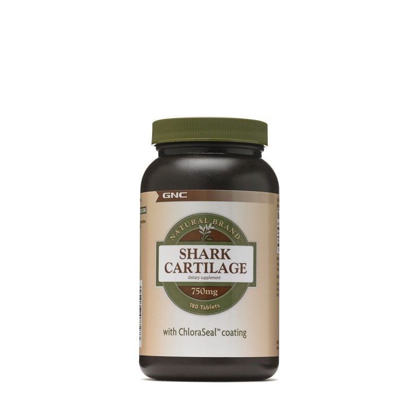Gnc Natural Brand Shark Cartilage, Cartilaj De Rechin 750 Mg, 180 Tb