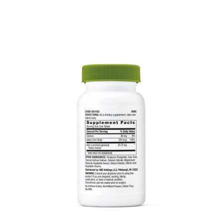 Gnc Superfoods Kelp, Iod Din Extract De Kelp, 180 Tb