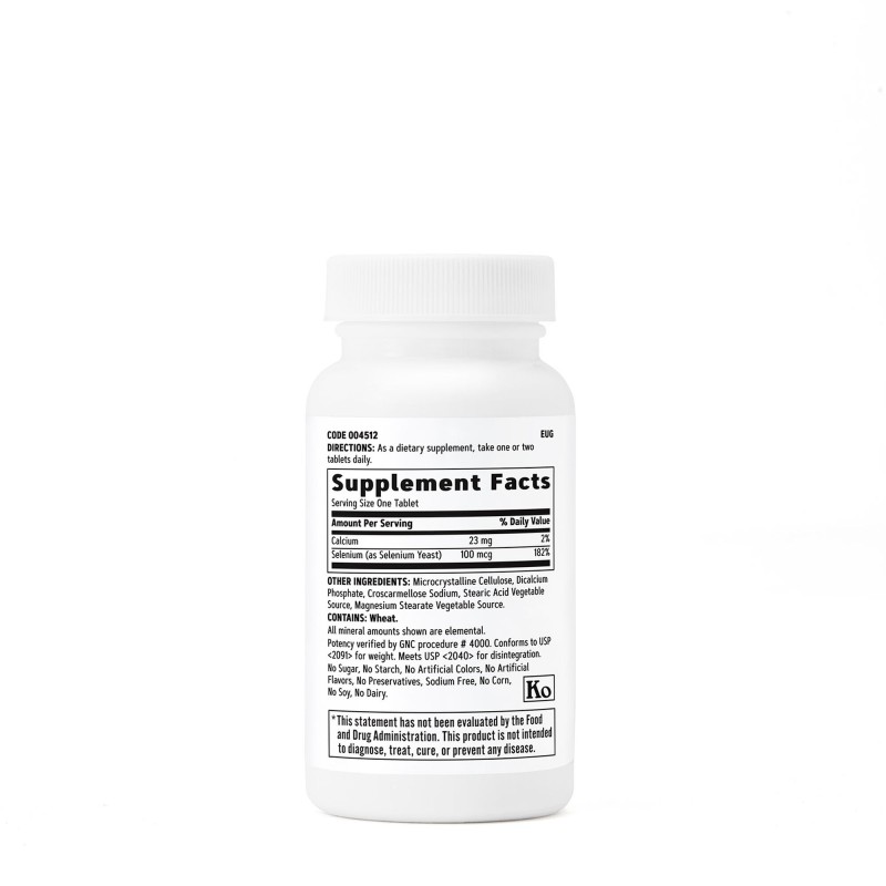 Seleniu 100 mcg (100 tb), GNC Live Well