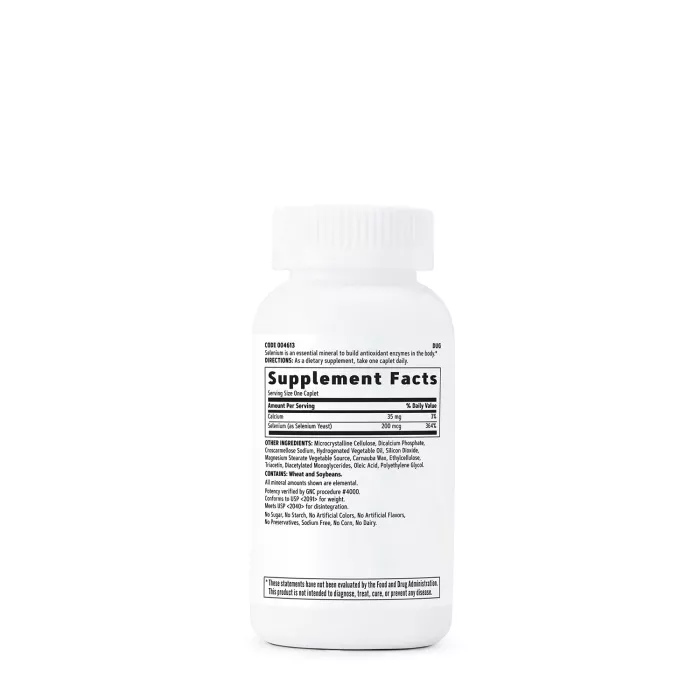 Gnc Selenium, Seleniu 200 Mcg, 200 Tb Gnc Selenium, Seleniu 200 Mcg, 200 Tb