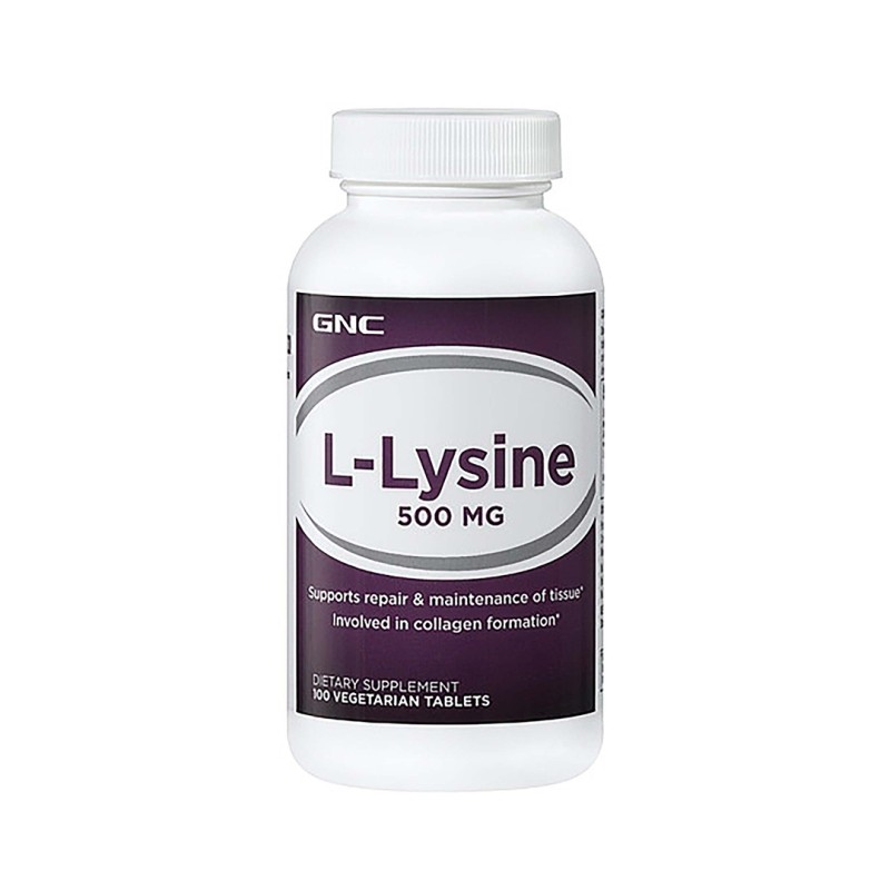 L-lizina 500 Mg (100 Tb), GNC Live Well