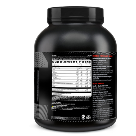 Proteina din zer cu aroma de vanilie (1300 g), GNC Live Well