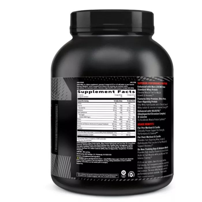 Gnc Amp Wheybolic, Proteina Din Zer, Cu Aroma De Vanilie, 1300 G Gnc Amp Wheybolic, Proteina Din Zer, Cu Aroma De Vanilie, 1300 G