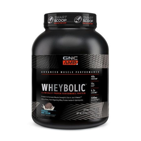 Proteina din zer cu aroma de biscuiti si crema (1300 g), GNC Live Well