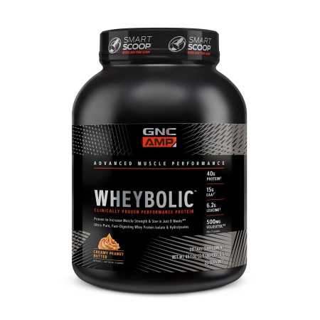Proteina din zer cu aroma de unt de arahide (1307.5 g), GNC Live Well