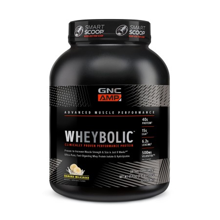 Proteina din zer cu aroma de milkshake de banane (1300 g), GNC Live Well