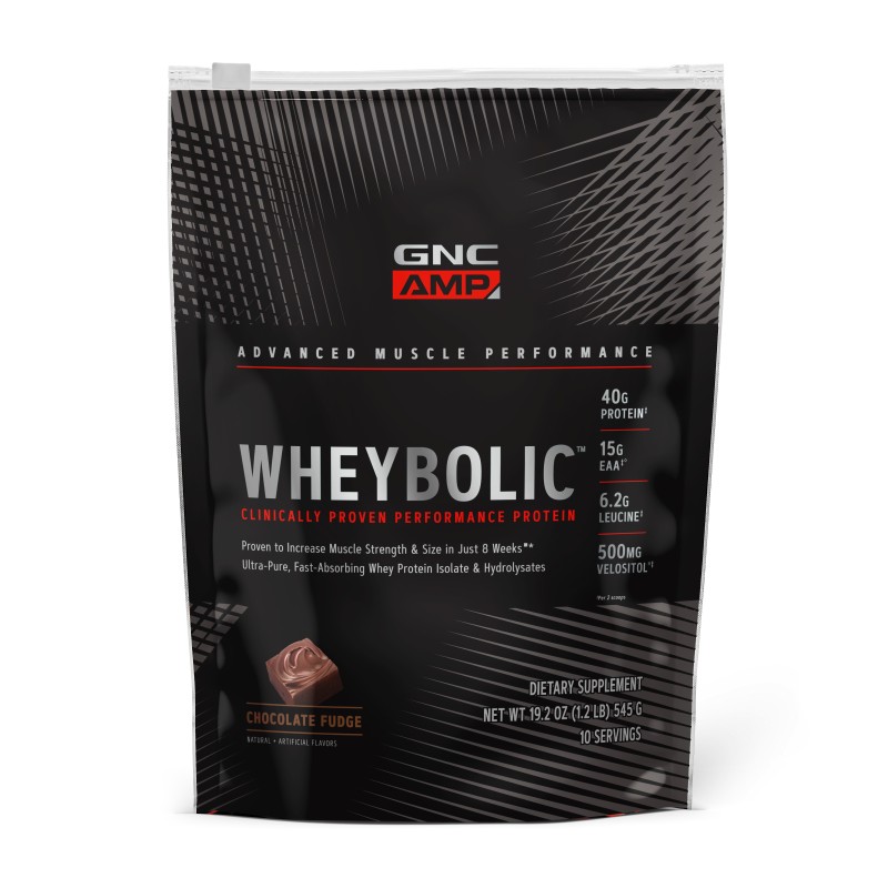 Proteina din zer cu aroma de ciocolata (545 g), GNC Live Well