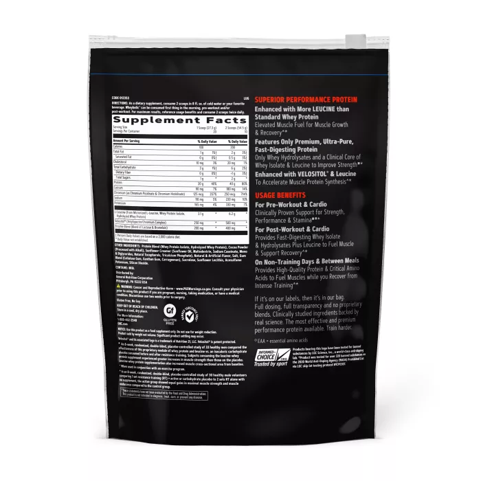 Gnc Amp Wheybolic, Proteina Din Zer, Cu Aroma De Ciocolata, 545 G Gnc Amp Wheybolic, Proteina Din Zer, Cu Aroma De Ciocolata, 545 G