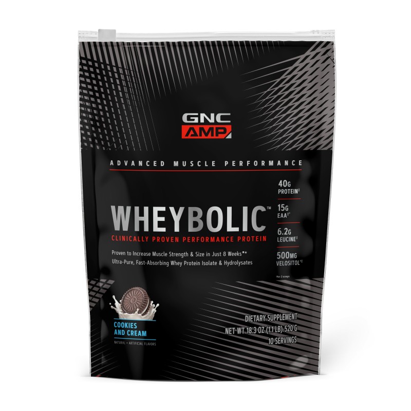 Proteina din zer cu aroma de biscuiti cu crema (520 g), GNC Live Well