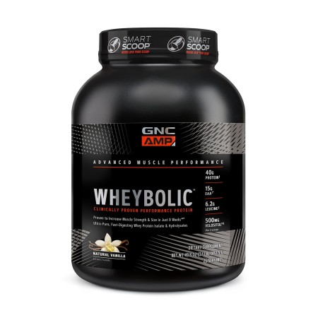 Proteina din zer cu aroma naturala de vanilie (1412.5 g), GNC Live Well