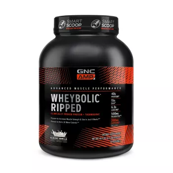 Gnc Amp Wheybolic Ripped, Proteina Din Zer, Cu Aroma De Vanilie,1148.4 G