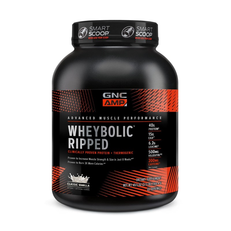 Proteina din zer cu aroma de vanilie (1148.4 g), GNC Live Well