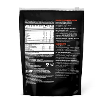 Gnc Amp Wheybolic Ripped, Proteina Din Zer, Cu Aroma De Crema De Capsuni, 477 G