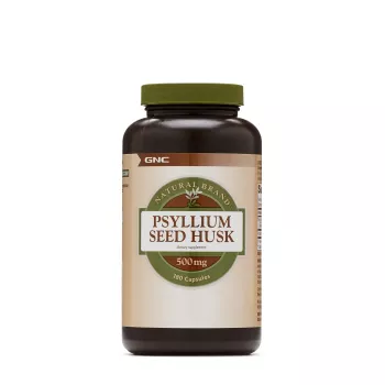 Gnc Natural Brand Psyllium Seed Husk 500 Mg, Seminte De Psyllium Decordicate, 180 Cps Gnc Natural Brand Psyllium Seed Husk 500 Mg, Seminte De Psyllium Decordicate, 180 Cps