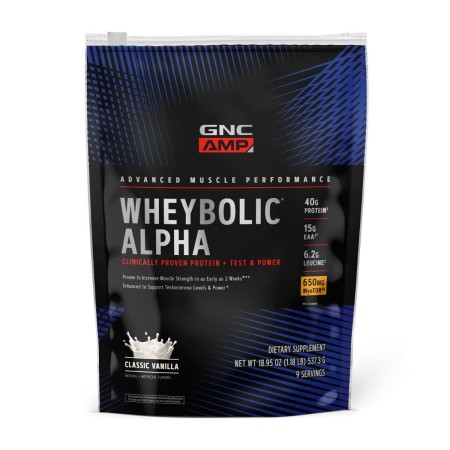 Proteina din zer cu aroma de vanilie (537.3 g), GNC Live Well