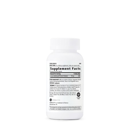 Gentlesorb fier cu absorbtie usoara 18 mg (90 Cps), GNC Live Well