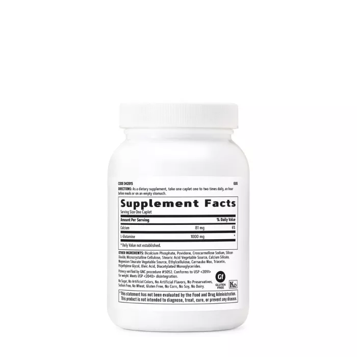 Gnc L-glutamine 1000 Mg, L- Glutamina, 100 Cps Gnc L-glutamine 1000 Mg, L- Glutamina, 100 Cps