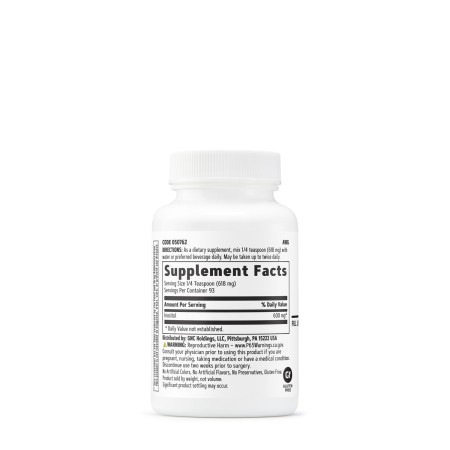 Gnc Inositol Powder, Myo-inozitol Pudra 600 Mg, 57.5 G