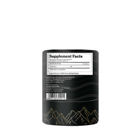 Better Alt Shilajit Himalayan, Rasina Pura Cu 75% Acid Fulvic, 30g