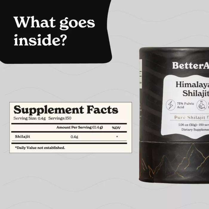 Better Alt Shilajit Himalayan, Rasina Pura Cu 75% Acid Fulvic, 30g Better Alt Shilajit Himalayan, Rasina Pura Cu 75% Acid Fulvic, 30g