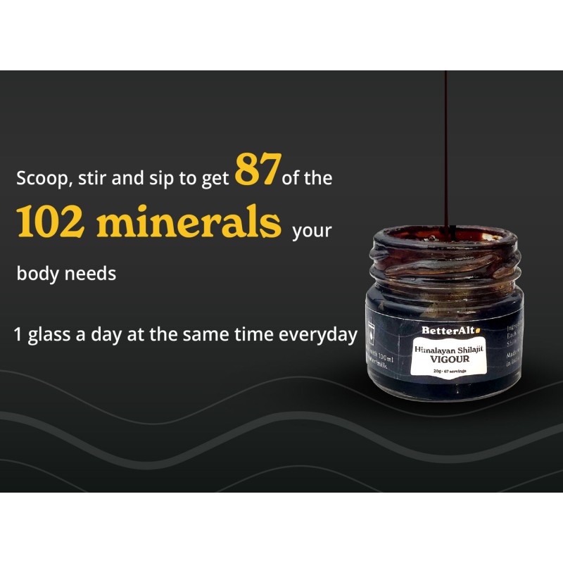 Better Alt Shilajit Himalayan, Rasina Pura Cu 75% Acid Fulvic, 30g