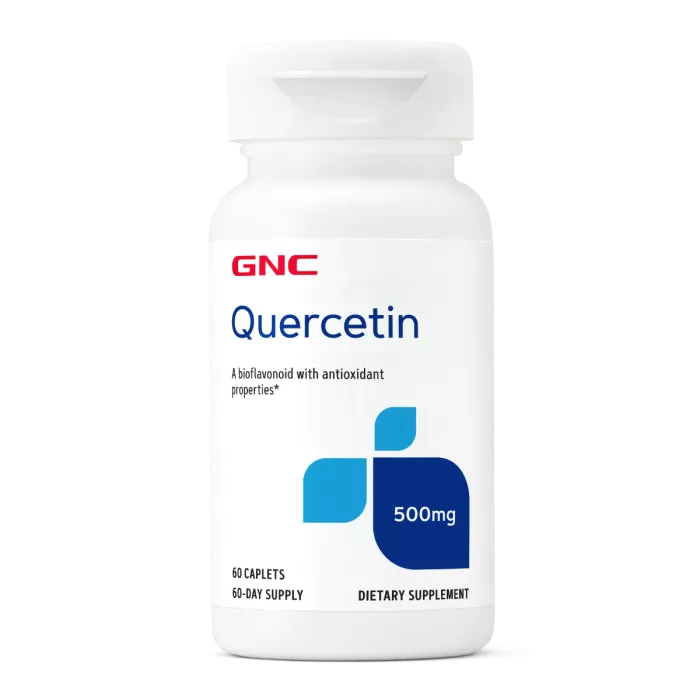 Gnc Quercetin 500 Mg, Quercetina, 60 Tb