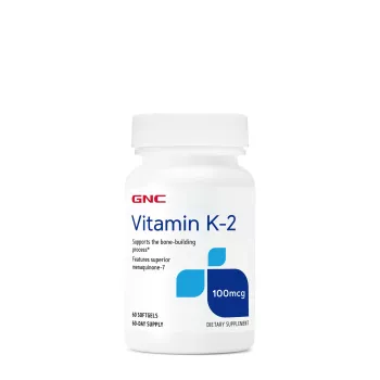 Vitamina K-2 100 mcg (60 cps), GNC Live Well