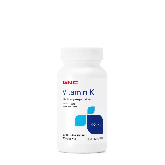 Gnc Vitamin K 100 Mcg, Vitamina K, 180 Tb Gnc Vitamin K 100 Mcg, Vitamina K, 180 Tb