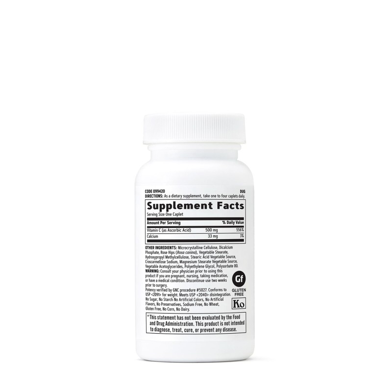 Vitamina C 500 mg cu macese (100 tb), GNC Live Well