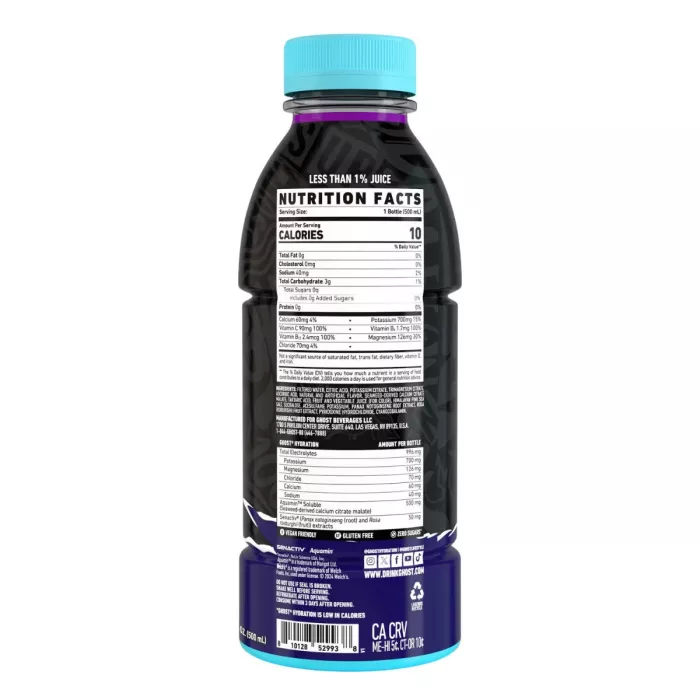 Ghost Hydration Drink With Welch's Grape Flavor, Bautura Hidratanta Cu Aroma De Struguri Welch's, 500 Ml