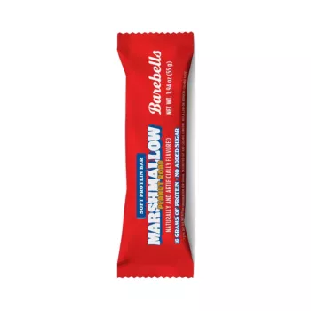 Barebells Soft Protein Bar Marshmallow Peanut Road , Baton Proteic Cu Aroma De Bezele Si Arahide, 55 G