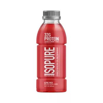 Isopure Protein Drink, Bautura Proteica Cu Aroma De Alpine Punch, 500 Ml