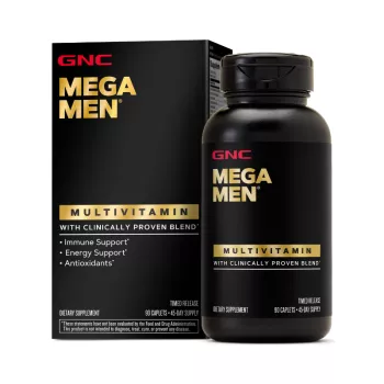 Gnc Mega Men, Complex De Multivitamine Pentru Barbati, 90 Tb