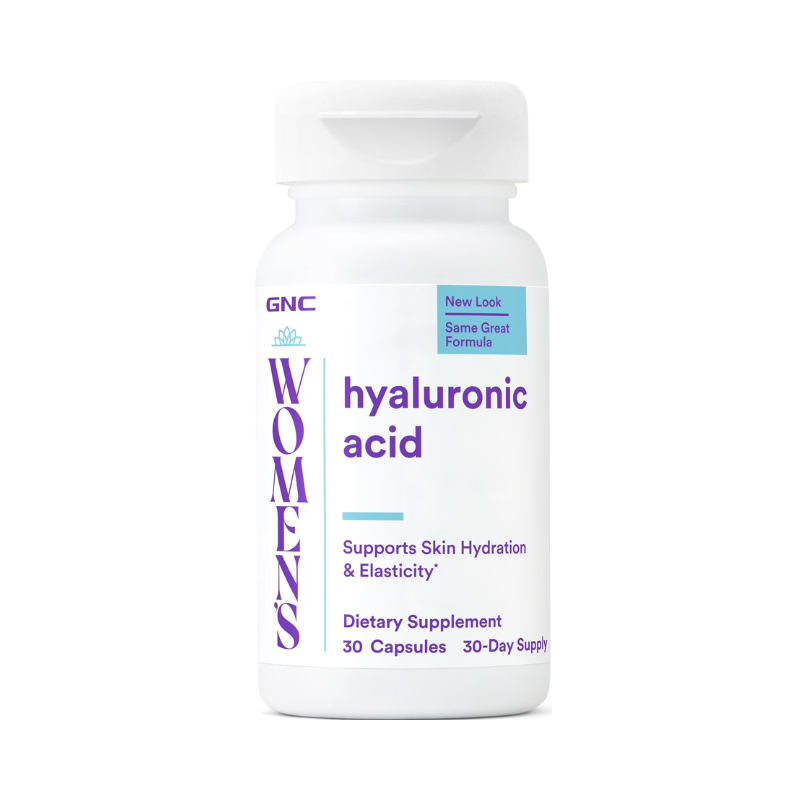 Gnc Women's Hyaluronic Acid, Acid Hialuronic Pentru Hidratarea Si Elasticitatea Pielii, 30 Cps