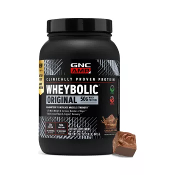 Gnc Amp New Wheybolic, Proteina Din Zer, Studiata Clinic, Cu Aroma De Ciocolata, 841.6 G