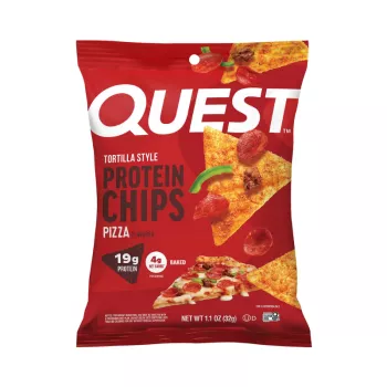 Quest Tortilla Style Protein Chips, Chipsuri Proteice Cu Aroma De Pizza, 32 G