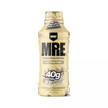 Redcon1 Mre Whole Food Protein Shake Rtd, Shake Proteic Din Alimente Integrale Rtd Cu Aroma De Milkshake De Vanilie, 414 Ml