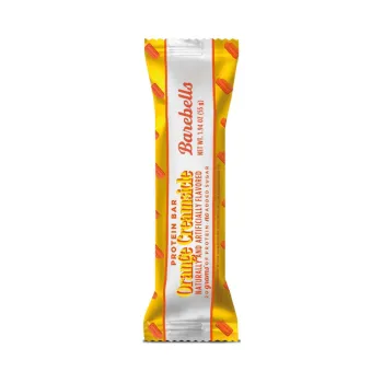 Barebells Protein Bar With Orange Creamsicle Flavor, Baton Proteic Cu Aroma De Portocala Cu Crema De Vanilie , 55 G