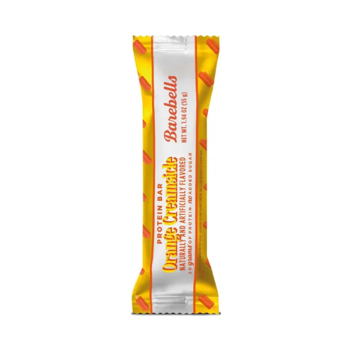 Barebells Protein Bar With Orange Creamsicle Flavor, Baton Proteic Cu Aroma De Portocala Cu Crema De Vanilie , 55 G