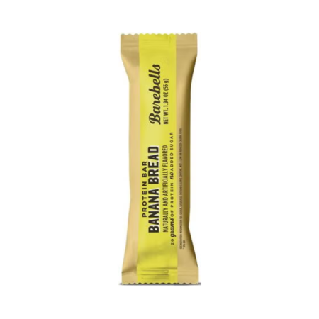 Barebells Protein Bar Banana Bread, Baton Proteic Cu Aroma De Chec Cu Banane, 55 G
