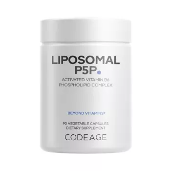 Codeage Liposomal P5p, Vitamina B6 Lipozomala Piridoxal-5-fosfat, 90 Cps