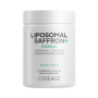 Codeage Liposomal Saffron+, Sofran Lipozomal Premium, L-teanina Si Magneziu Pentru Echilibru Zilnic, 90 Cps