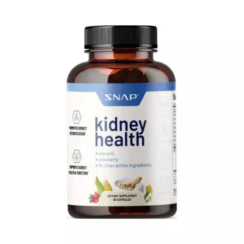 Snap Supplements, Kidney Health, Formula Avansata Pentru Sustinerea Functiei Renale, 60 Cps