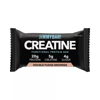 Jimmybar! Baton Proteic Cu Creatina, Aroma De Brownie Extra Ciocolata, 58 G