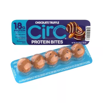 Circ Protein Bites, Gustare Proteica Cu Aroma De Trufe De Ciocolata, 55 G