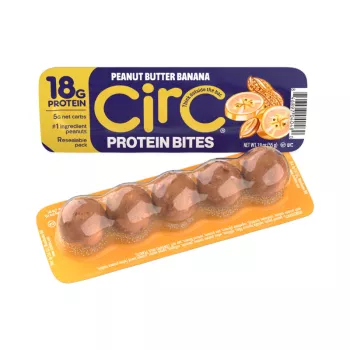 Circ Protein Bites Gustare Proteica Cu Aroma De Unt De Arahide Si Banane, 55 G