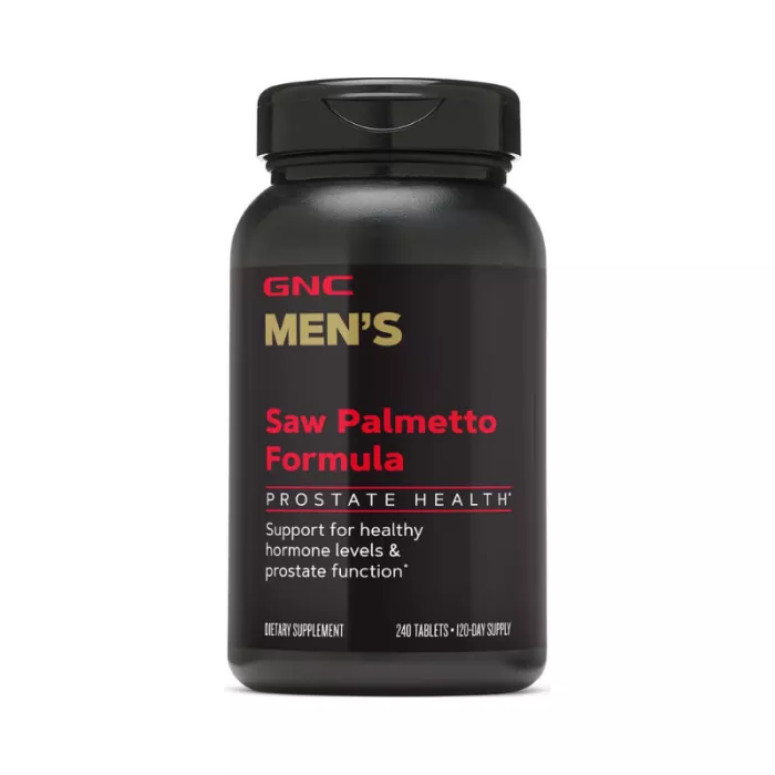 Gnc Men's Saw Palmetto Formula, Extract Din Palmier Pitic, 240 Tb
