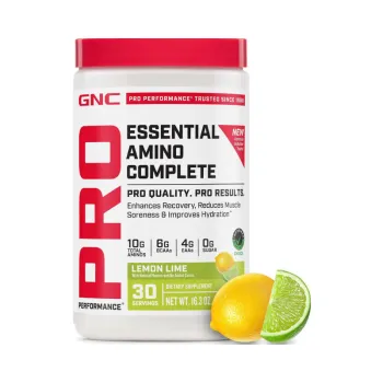 Gnc Pro Performance Essential Amino Complete, Aminoacizi Cu Aroma De Lemon Lime, 462 G
