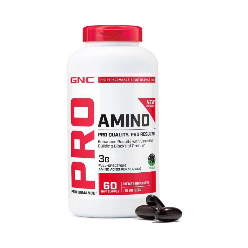 Gnc Pro Performance Amino 3000, Aminoacizi Pentru Recuperare Si Refacere Musculara, 180 Cps