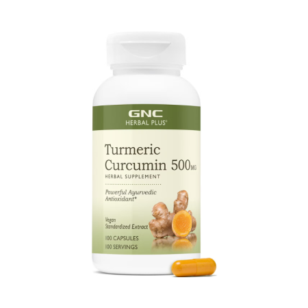 Herbal Plus Turmeric Curcumina (100 Cps), GNC Live Well